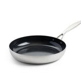 Greenpan geneva stegepande 24 cm rustfrit stål
