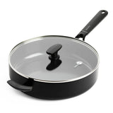 Greenpan smart collection keramisk gryderet med låg 28 cm sort