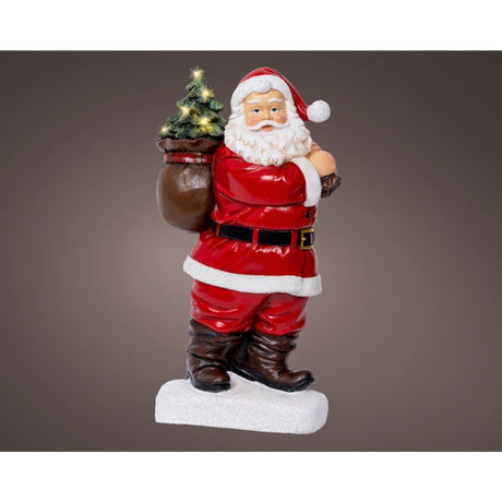Lumineo statue Julemand LED 9x19,5x31,5cm