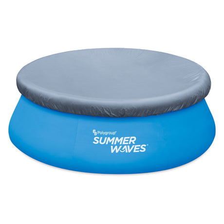 Sommerbølger dækker til hurtig indstillet swimmingpool 244 cm