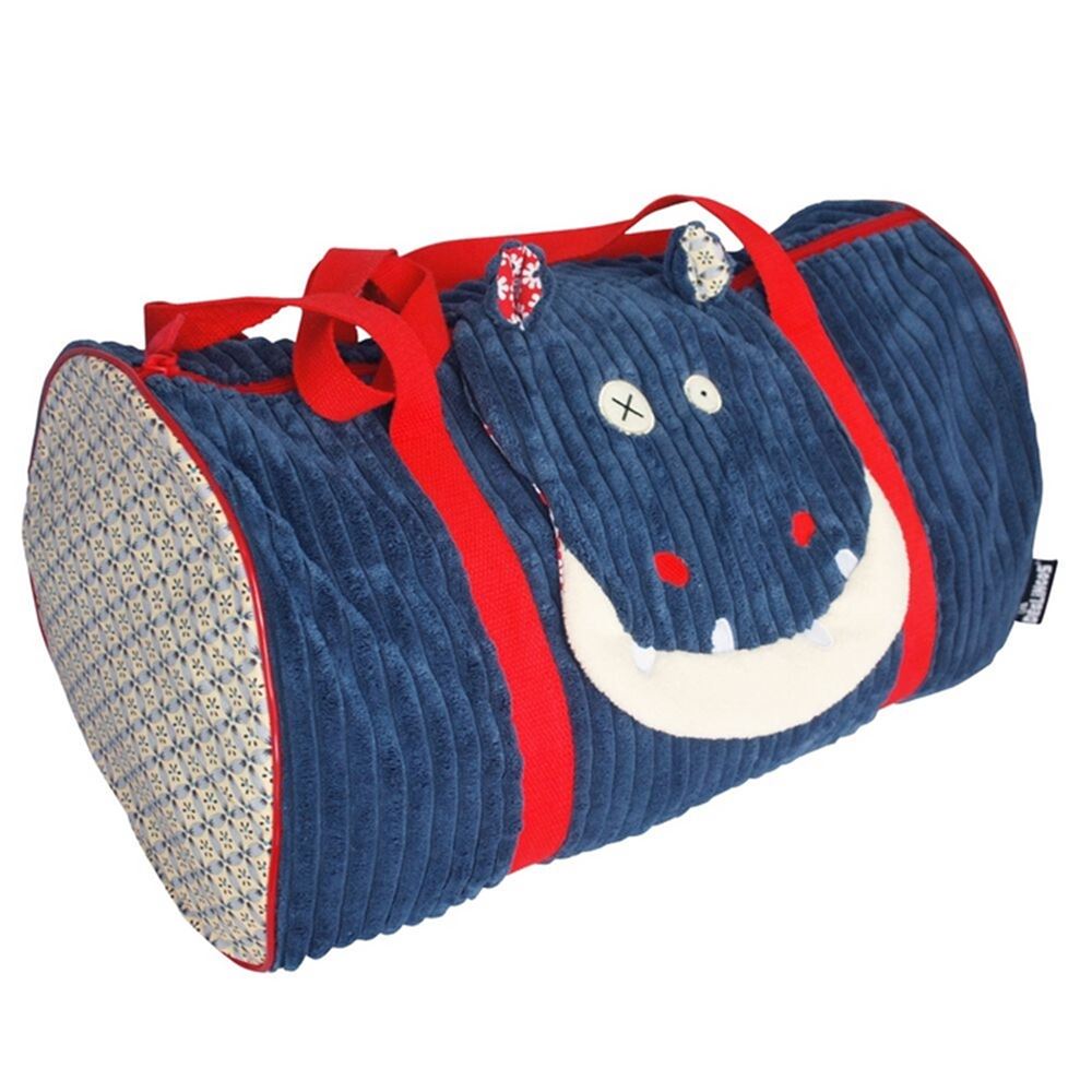 Weekendtaske, den trendy flodhest 45x23x25