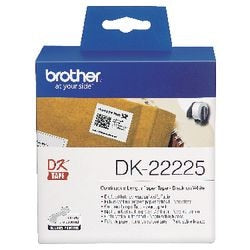 Løbende papirtape dk22225 38 mm