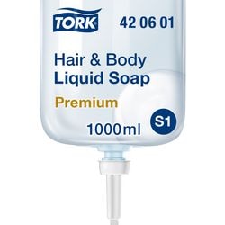 Flydende sæbe Tork S1 Premium 1000ml blå