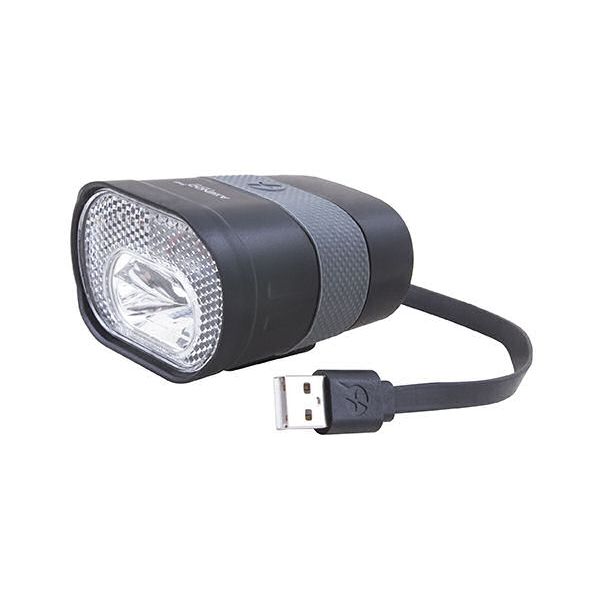 Forlygter Axendo 40 Lux USB Chargable 65 mm sort