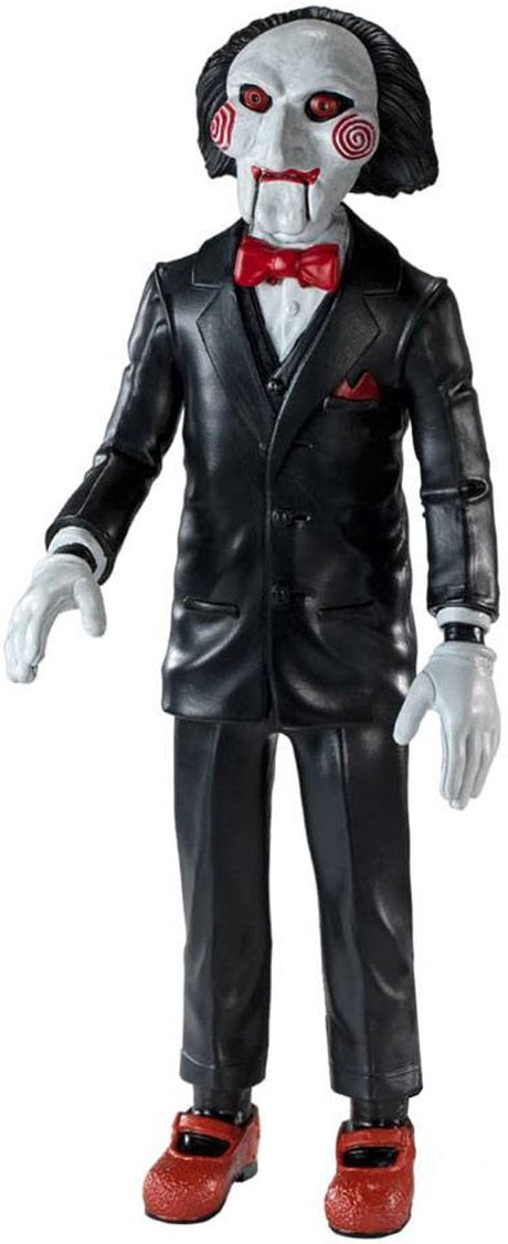 Noble collection saw bendyfigs bøjelig figur billy marionet 18 cm minifigur