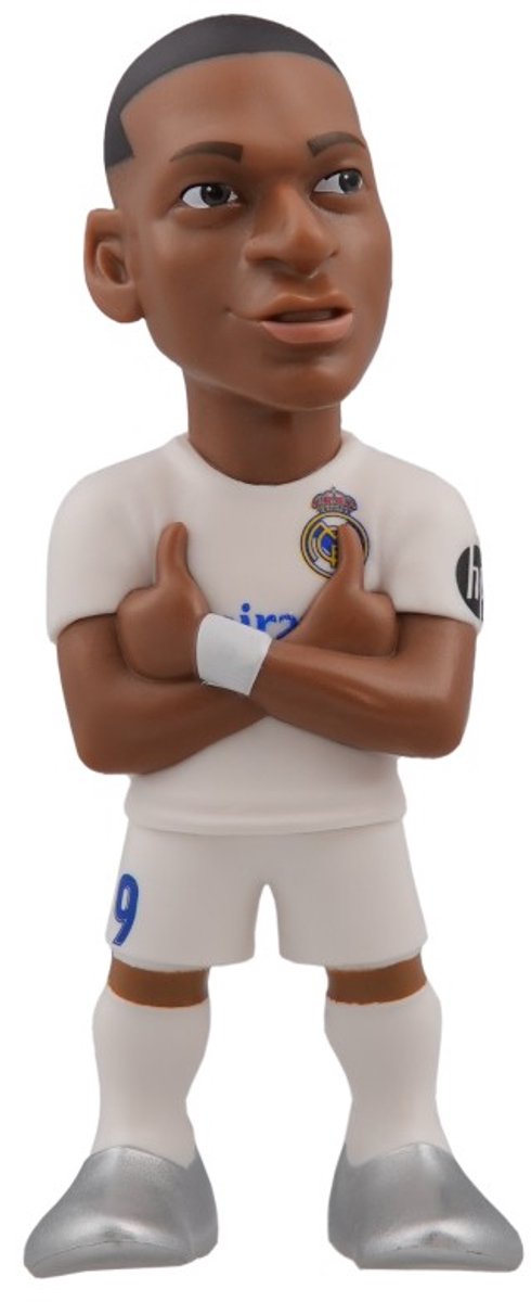 Minix - fodboldstjerner - real madrid - kylian mbappé statue 12cm
