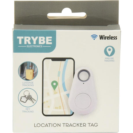 Trybe location tracker trådløs rækkevidde på 15-30m
