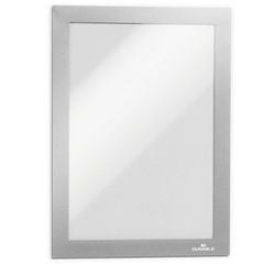 Displayramme slidstærk duraframe a5 210x148mm sølv 2 stk