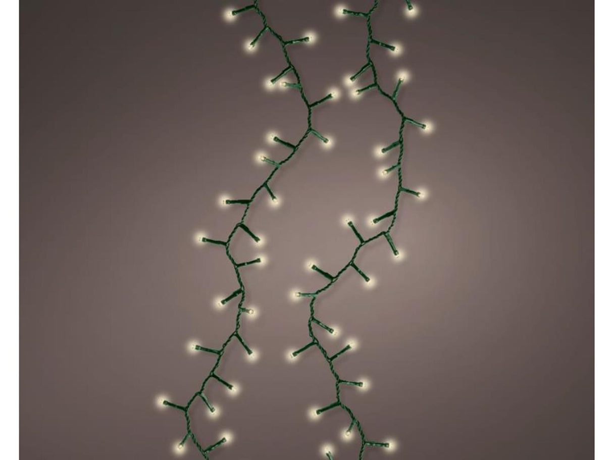 Lumineo kerstverlichting compact met 900 led lampen lengte 22,50meter met twinkle functie