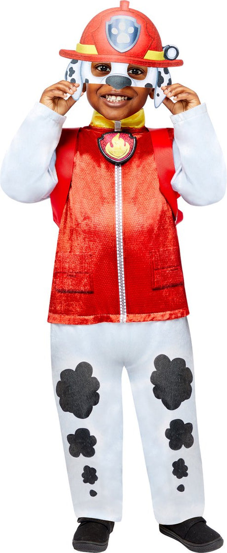 Paw patrulje - fancy dress - marshall - børn - 92 104 (3-4 år) - luksus