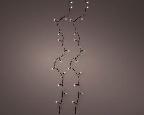 Lumineo basic julelys 180LED champagne