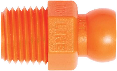 Loc-line 1 4 tilslutningsstykke 1 4 npt (50 stk)