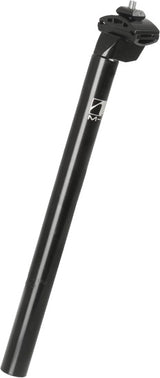 Sædepost fast 27,2 x 350 mm aluminium sort