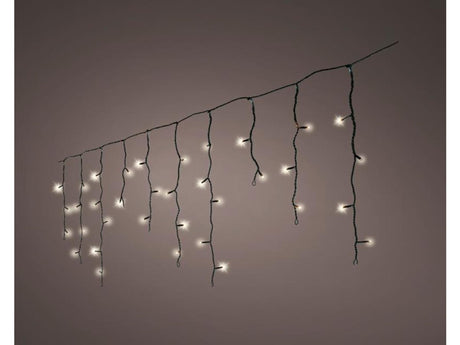 Lumineo icicle light 11 mtr varm hvid 259l