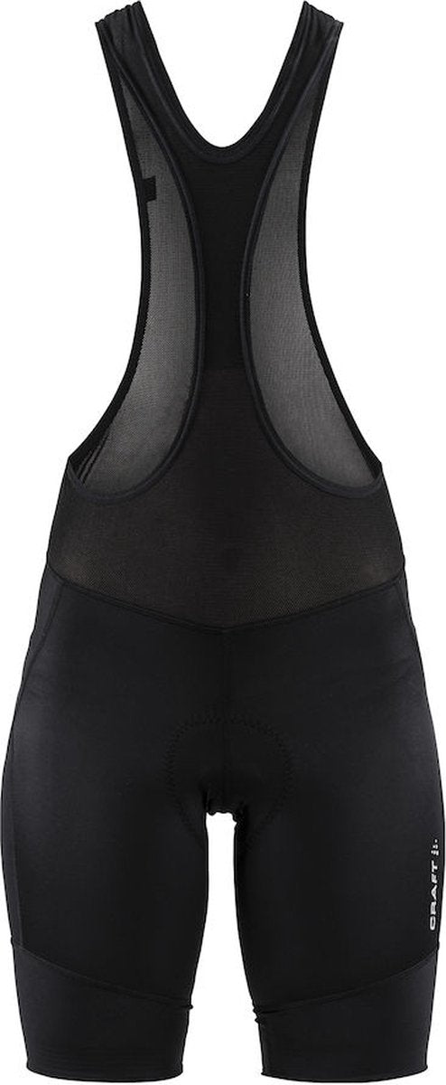 Craft core essence bib-shorts m damecykelshorts - sort - sølv