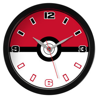Accutime pokémon vægur pokéball - dekorationsur til børneværelset.
