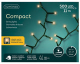 Lumineo LED-belysning kompaktlys udendørs 500 lamper 11 meter