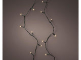 Lumineo juletræsbelysning 1-2 glød 150cm 126 LED lys klassisk varm hvid