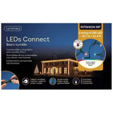 Lumineo LED's connect coupling belysning basic twinkle extension set multi color LED 1870cm-250l