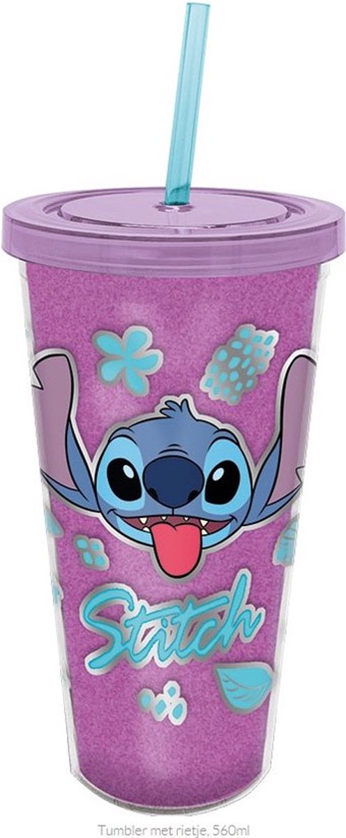 Stor lilo og stitch drikkekop, xxl drikkekop, stitch tumbler