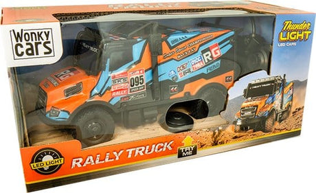 Van der Doelen wonky biler rally lastbil tordenlys kontrollerbar