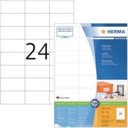 Etiketten herma
