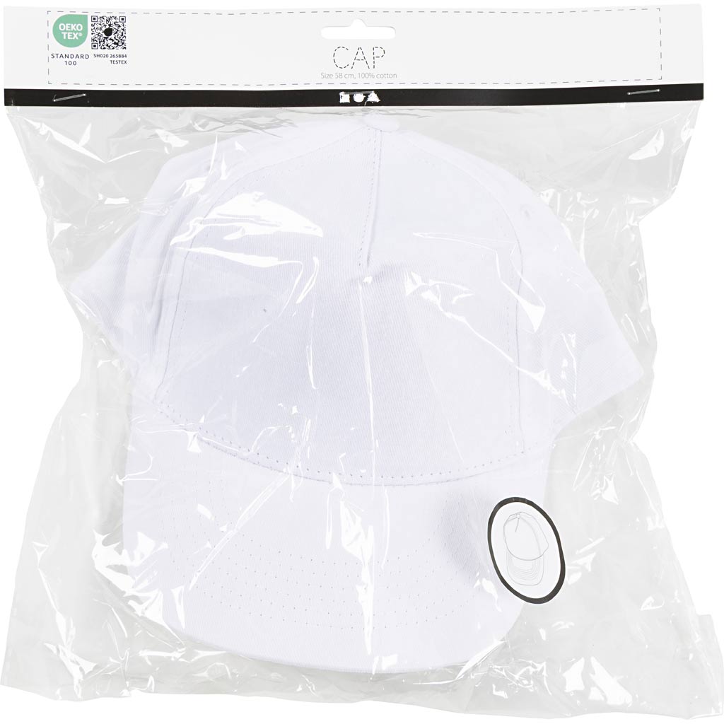 Http: www.cchobby.nl cap-afm-58-cm-wit-1-stuk