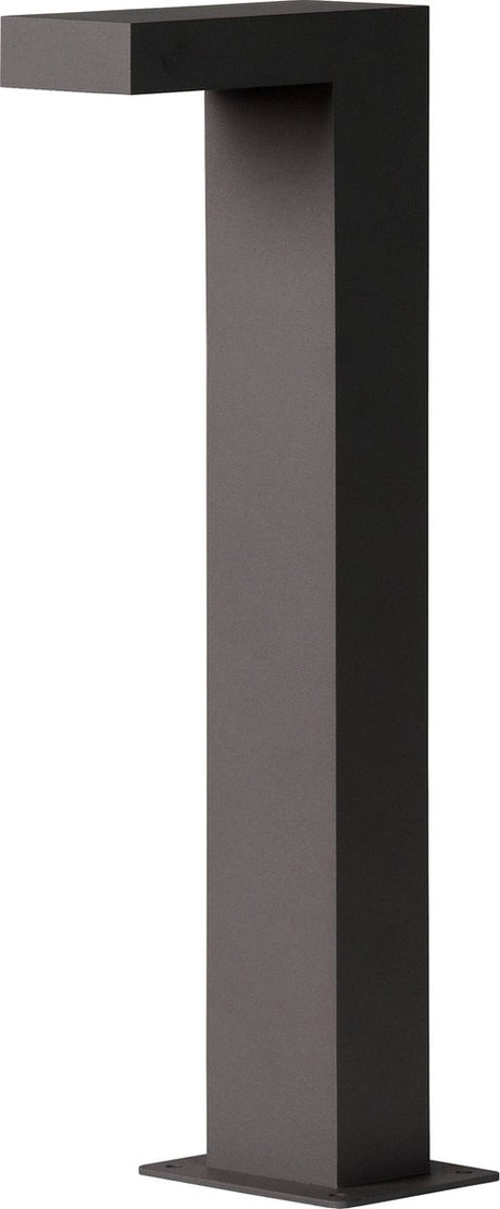 Lucide texas - piedestal lampe - led - 1x8w 3000k - ip54 - antracit