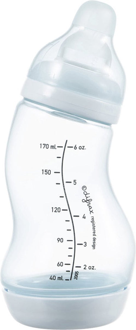 Difrax babyfles natural - 170 ml - lichtblauw - 1 stuk - s-fles - anti koliek