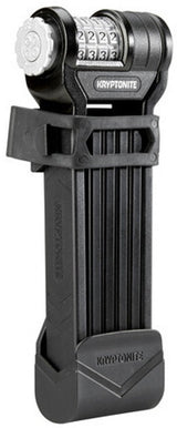 Kryptonite keeper 585 foldelås 85cm kodelås sort