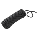 Mack 1072118 - pp flettet sort tråd 8mm 15m | 5 stk