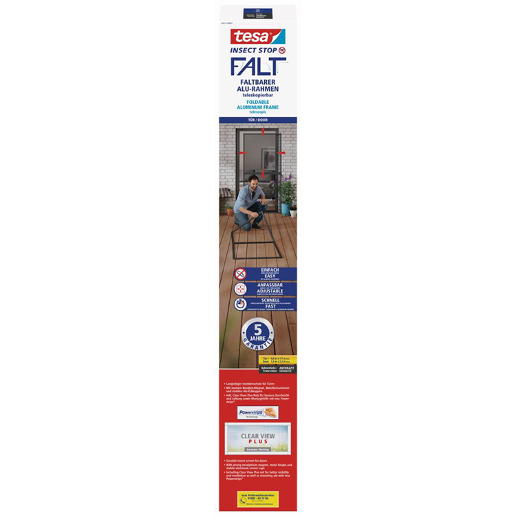 Tesa 1074281 - aluminium af antracit | 1 stk