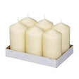 Bolsius stompkaars ivoor ø68x128 mm 45 uur (6 stuks)