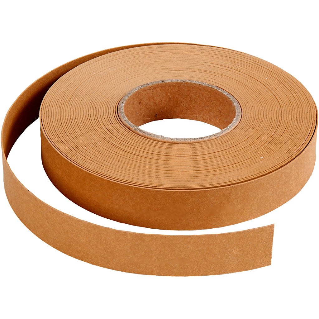 Creativ firma flettestrimler, b: 15 mm, tykkelse 0,55 mm, lysebrun, 9,5 m