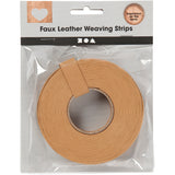 Creativ firma flettestrimler, b: 15 mm, tykkelse 0,55 mm, lysebrun, 9,5 m