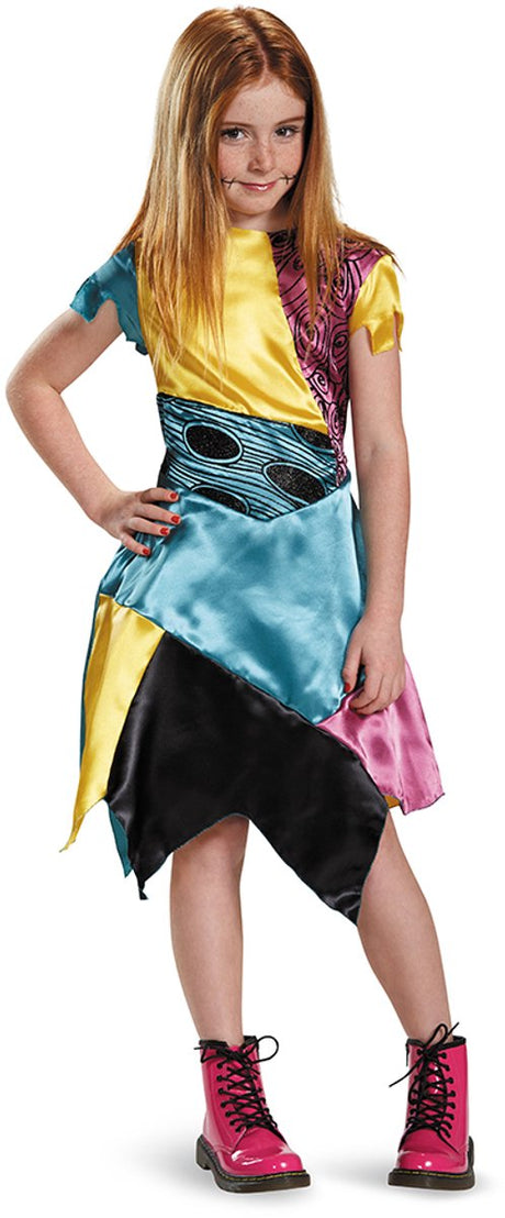 Disguise disney - mareridt før jul, sally dress classic, str. xs (3-4 år), piger