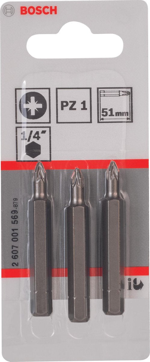 Bosch - xh-tors pz1 51mm - 3 stk