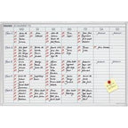 Jet kalender franken uge kalender 60x90