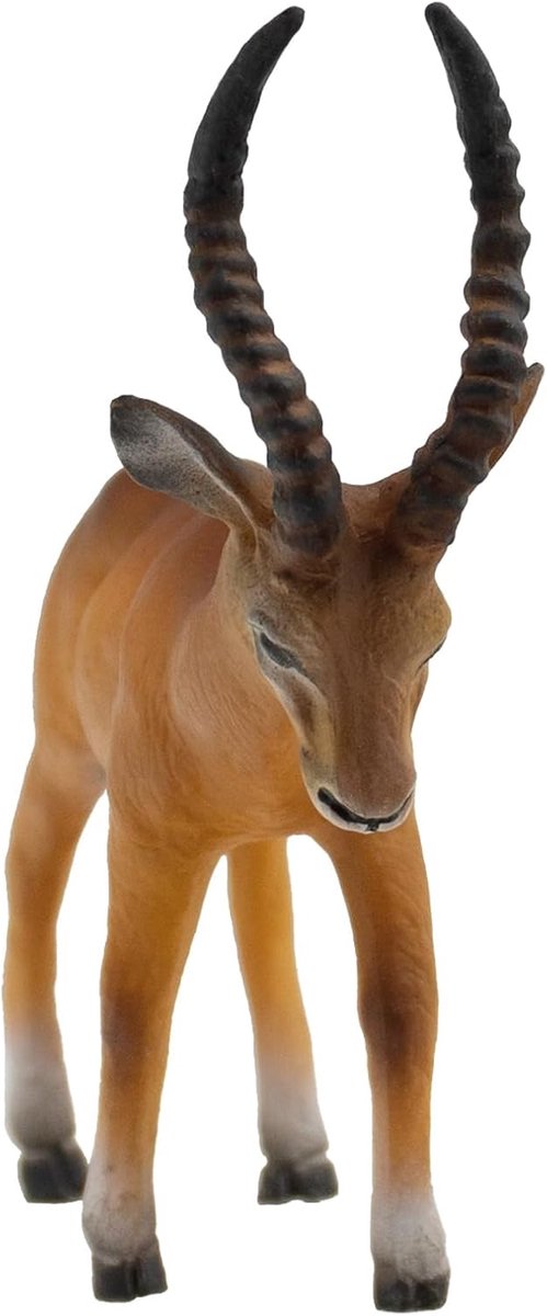 Bullyland 63693 – impala antilope legefigur – ca. 8,5 cm – naturtro og detaljeret design – ideel som pædagogisk legefigur, dekoration eller lille gave til børn fra 3 år