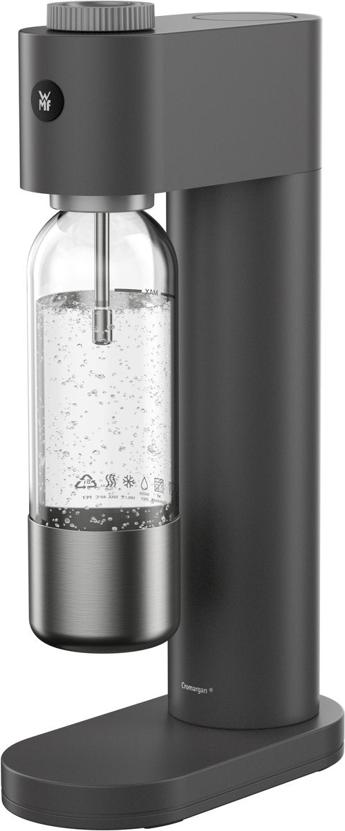 WMF element one - sprudlende vandmaskine - lava - rustfrit stål - moderne design - kompakt