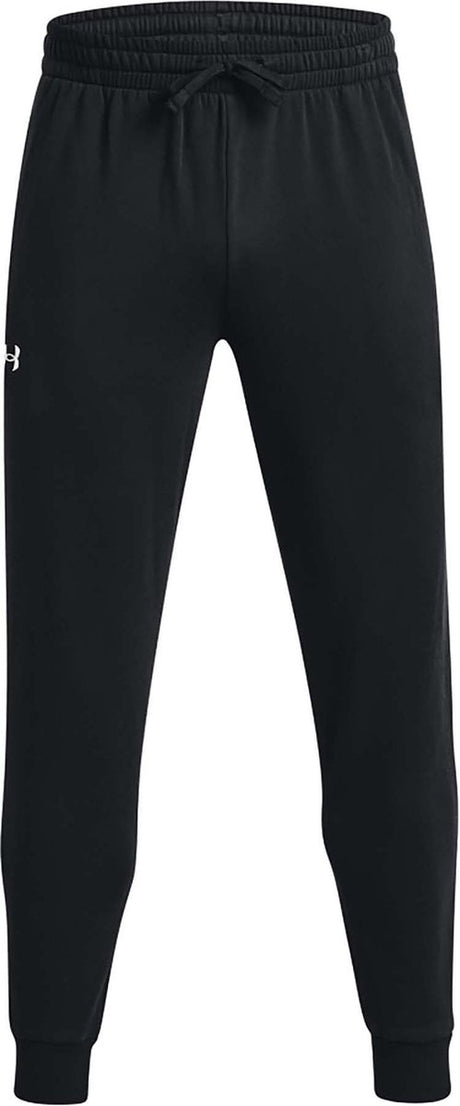 Under Armour UA Rival Fleece Joggers-BLK Sportsbukser til mænd - Sort - Hvid