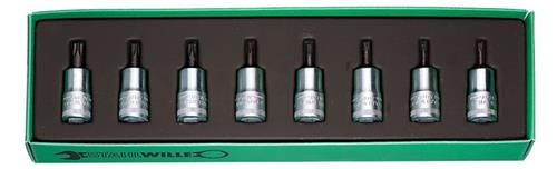 Stahlwille fatningssæt torx 3 8