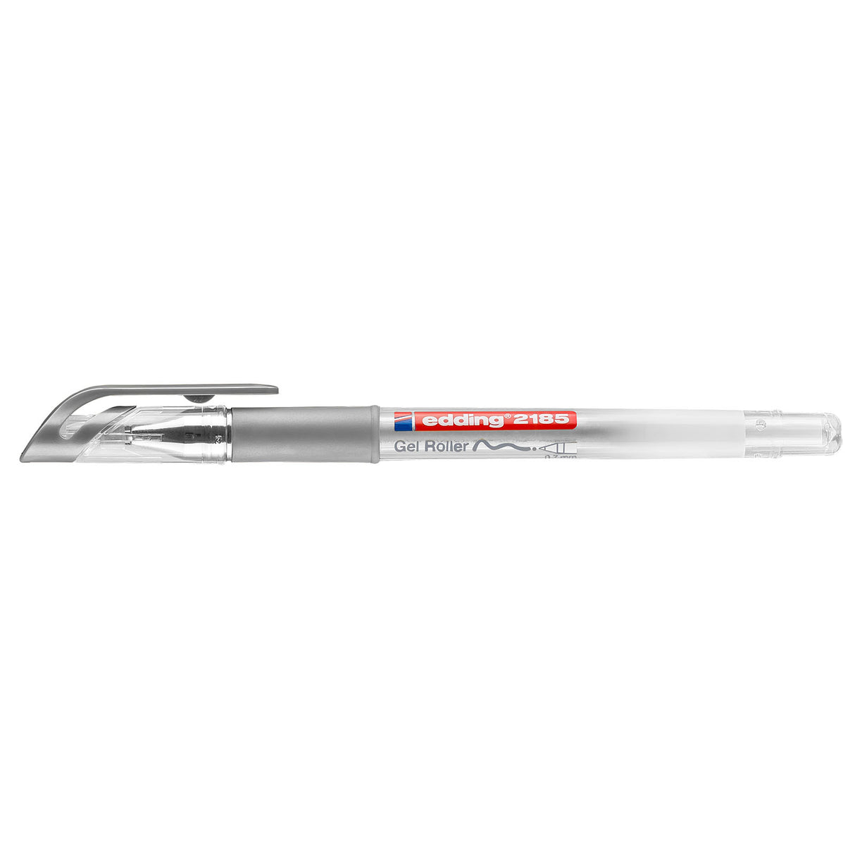 Edding 2185 • gelrulle 0,7mm sølv