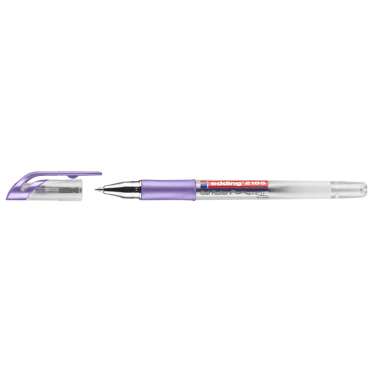 Edding 2185 • gelrulle 0,7 mm metallisk lilla
