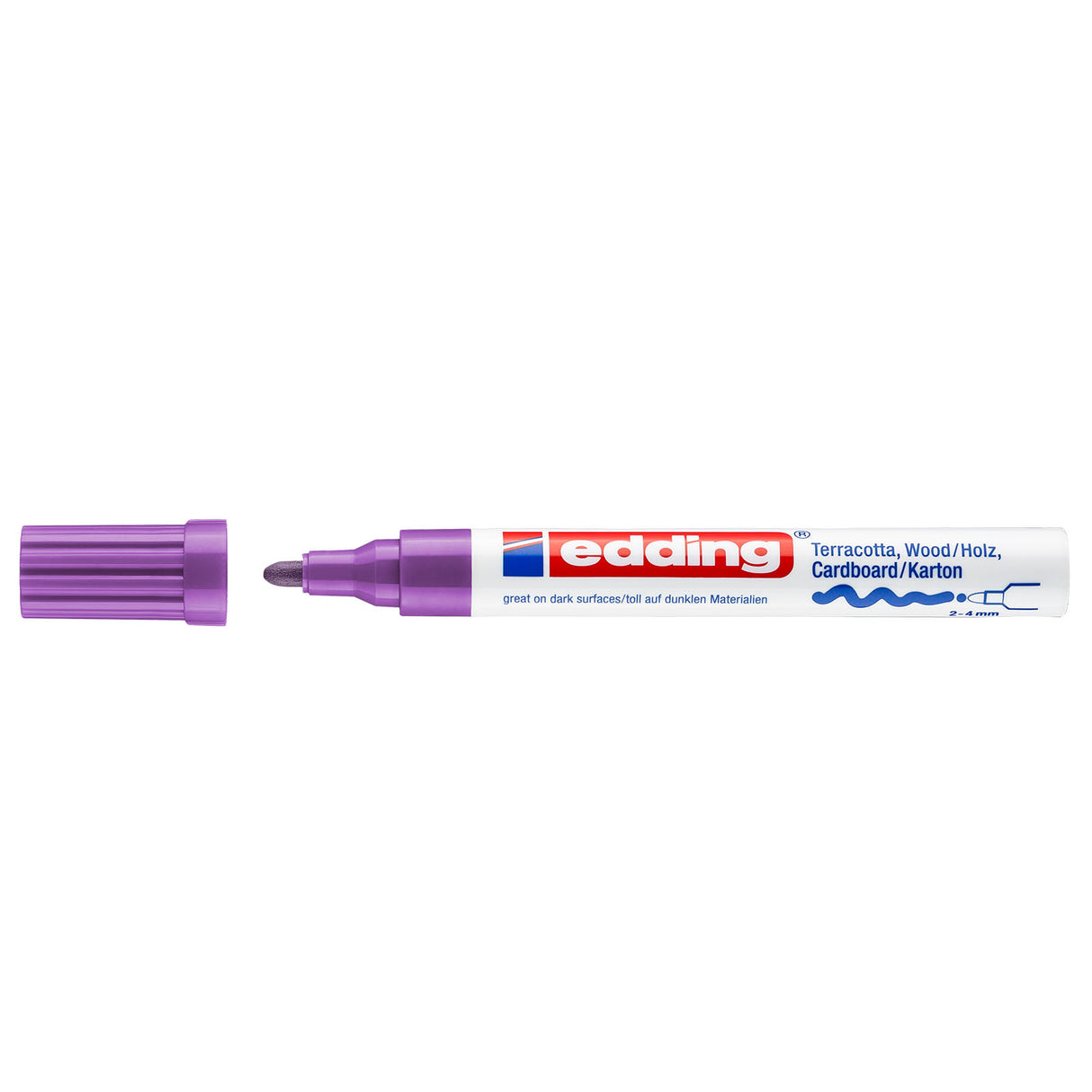 Edding 4000 • mat malertusch 2-4mm violet