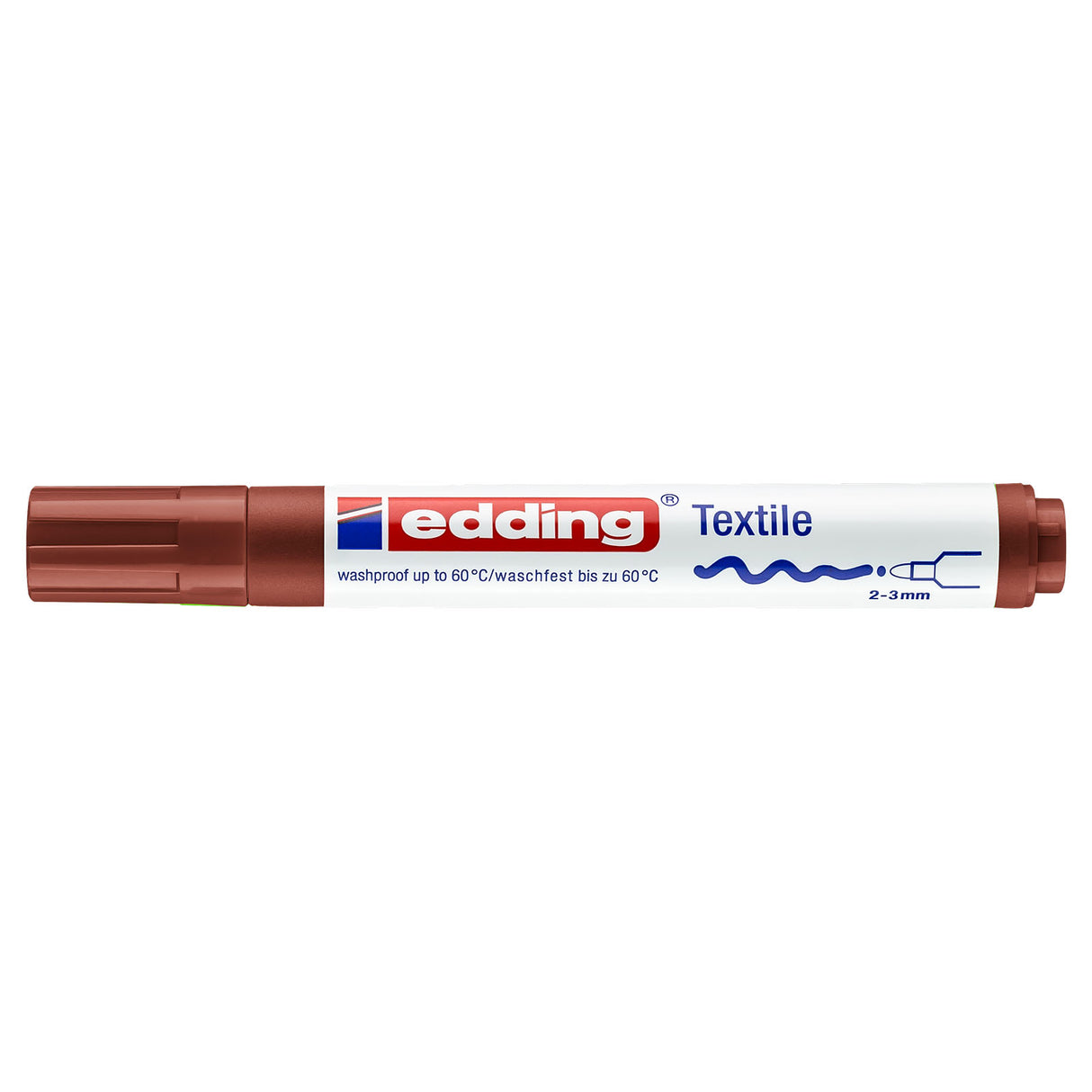 Edding 4500 • tekstiltusch 2-3mm brun