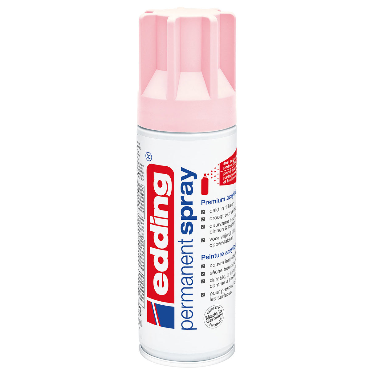 Edding 5200 • permanent spray premium akrylmaling pastel pink mat