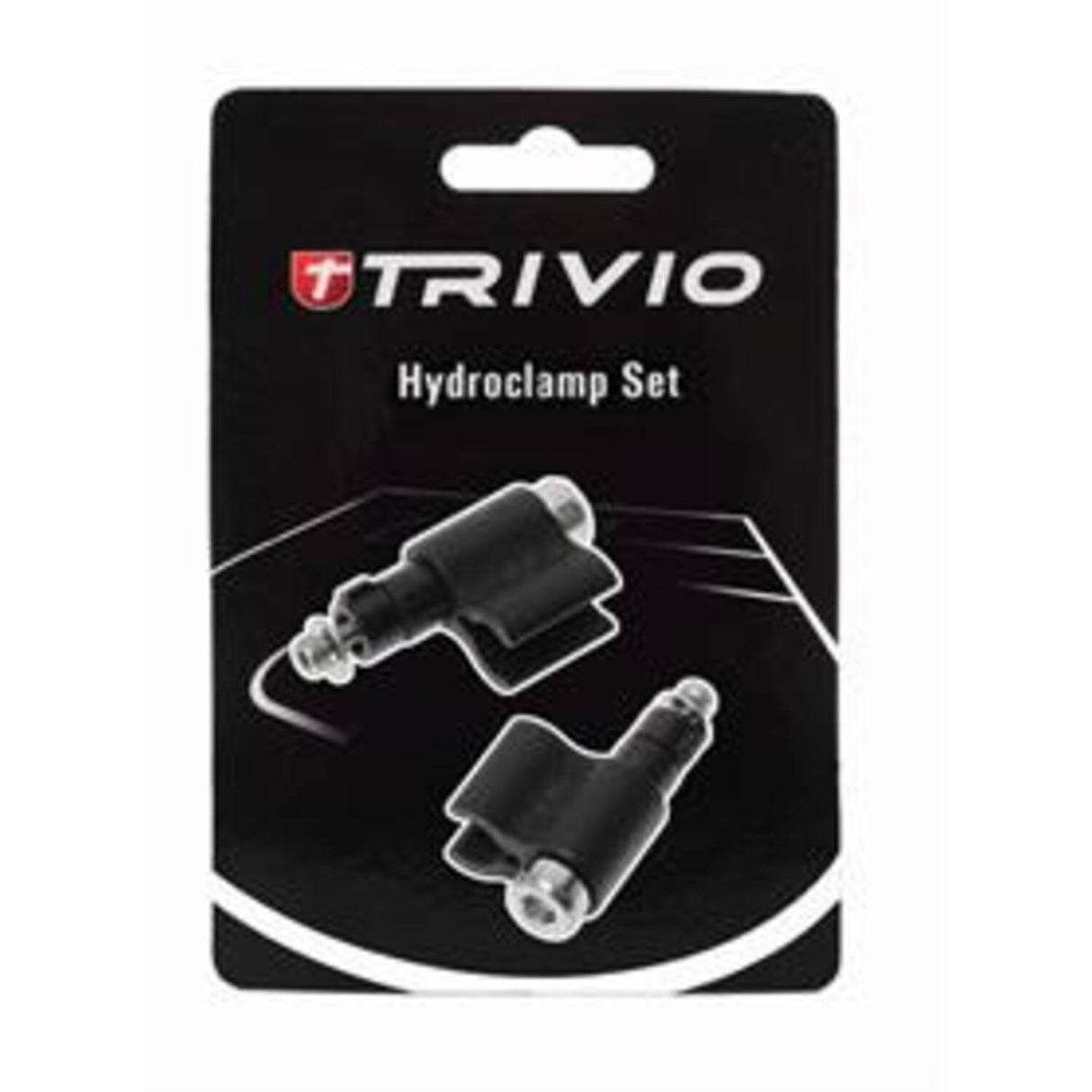 Trivio - bremseslange hydroclamp sort - 2 stk.