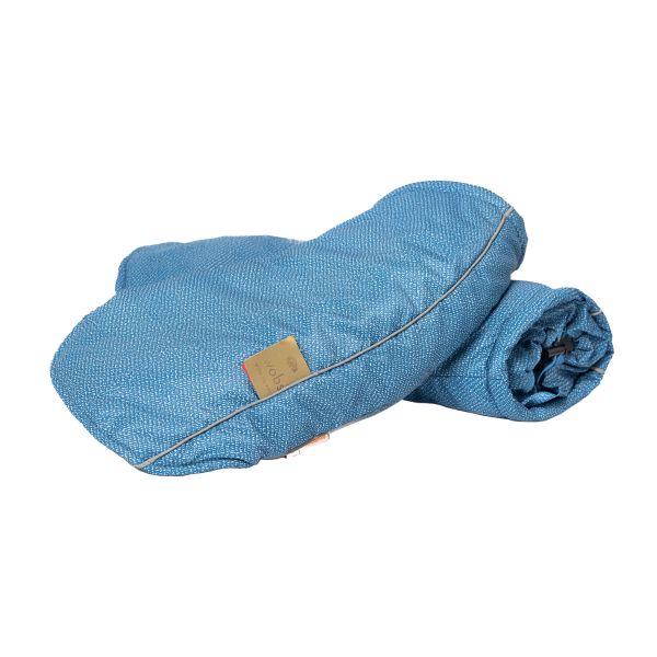 Wobs hånd mofs luksus denim - blå