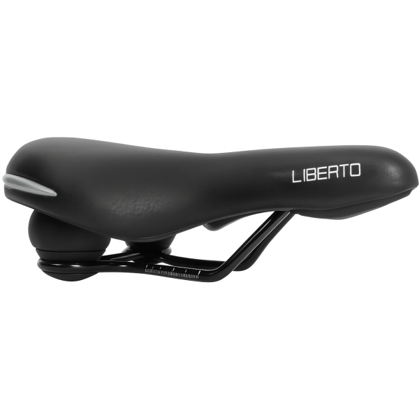 Edge cykelsadel liberto - sort (værkstedsemballage)